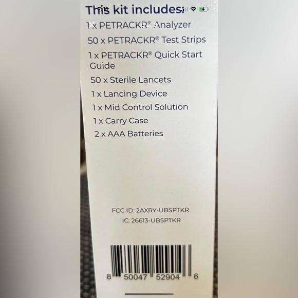 Blood Glucose Monitoring System - Blue - Picture 3 of 3